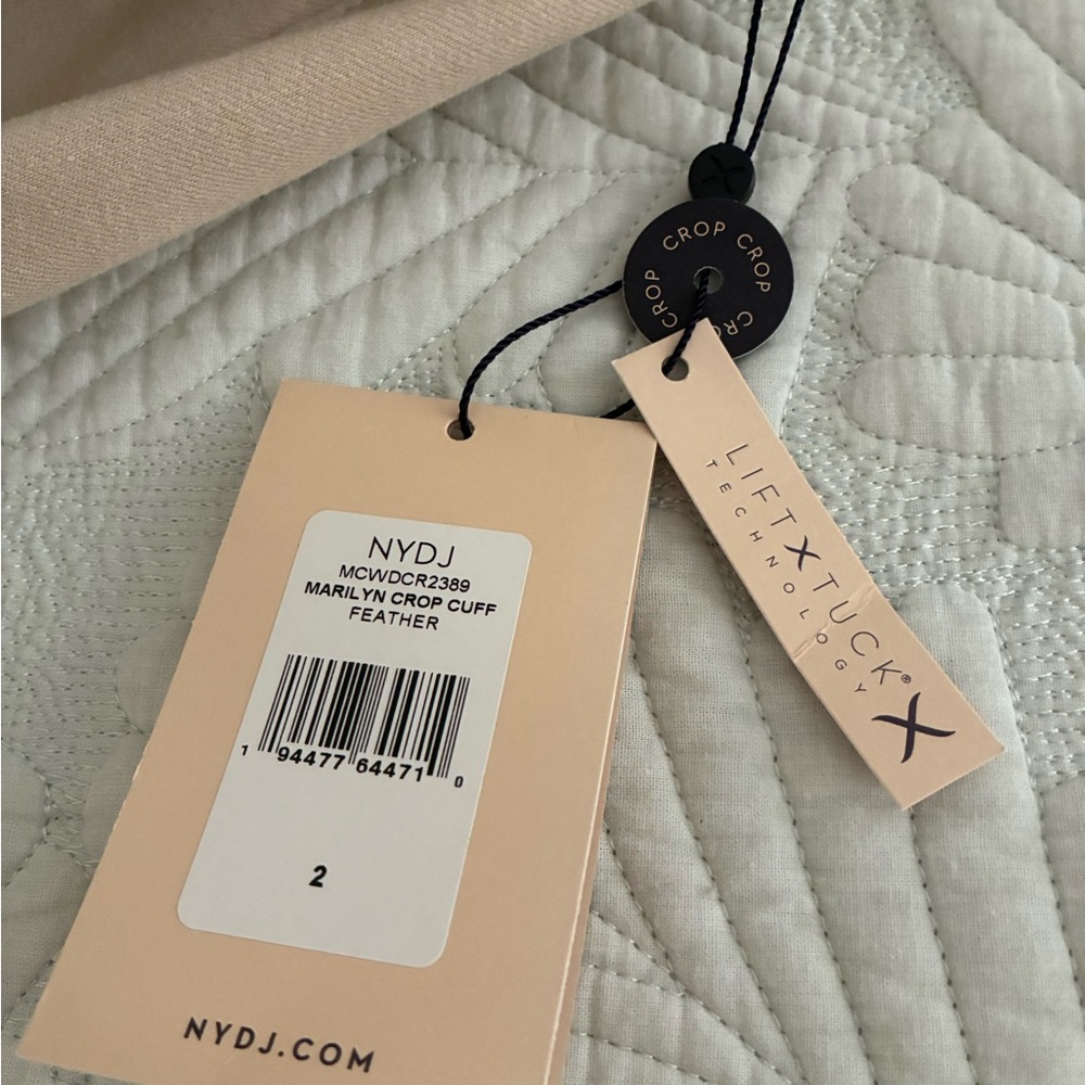 NYDJ Marilyn Crop Cuff Jeans NWT - Picture 12 of 12